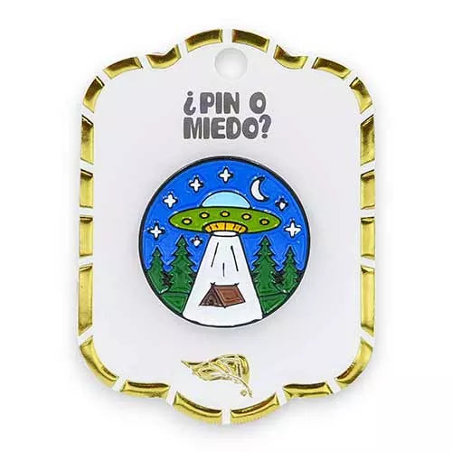 Pin metálico Ovni