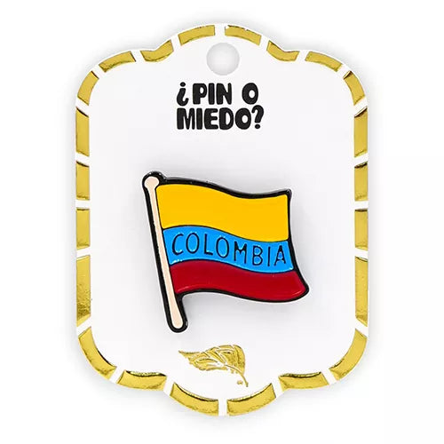 Pin metálico Bandera Colombia