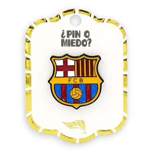 Pin metálico Escudo Fútbol Club Barcelona