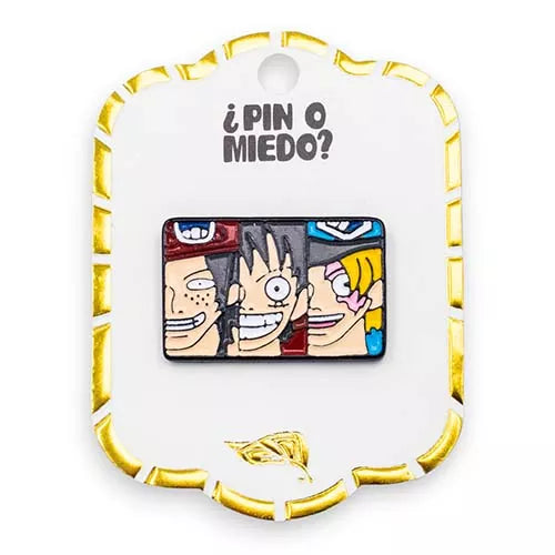 Pin metálico one piece ref 1