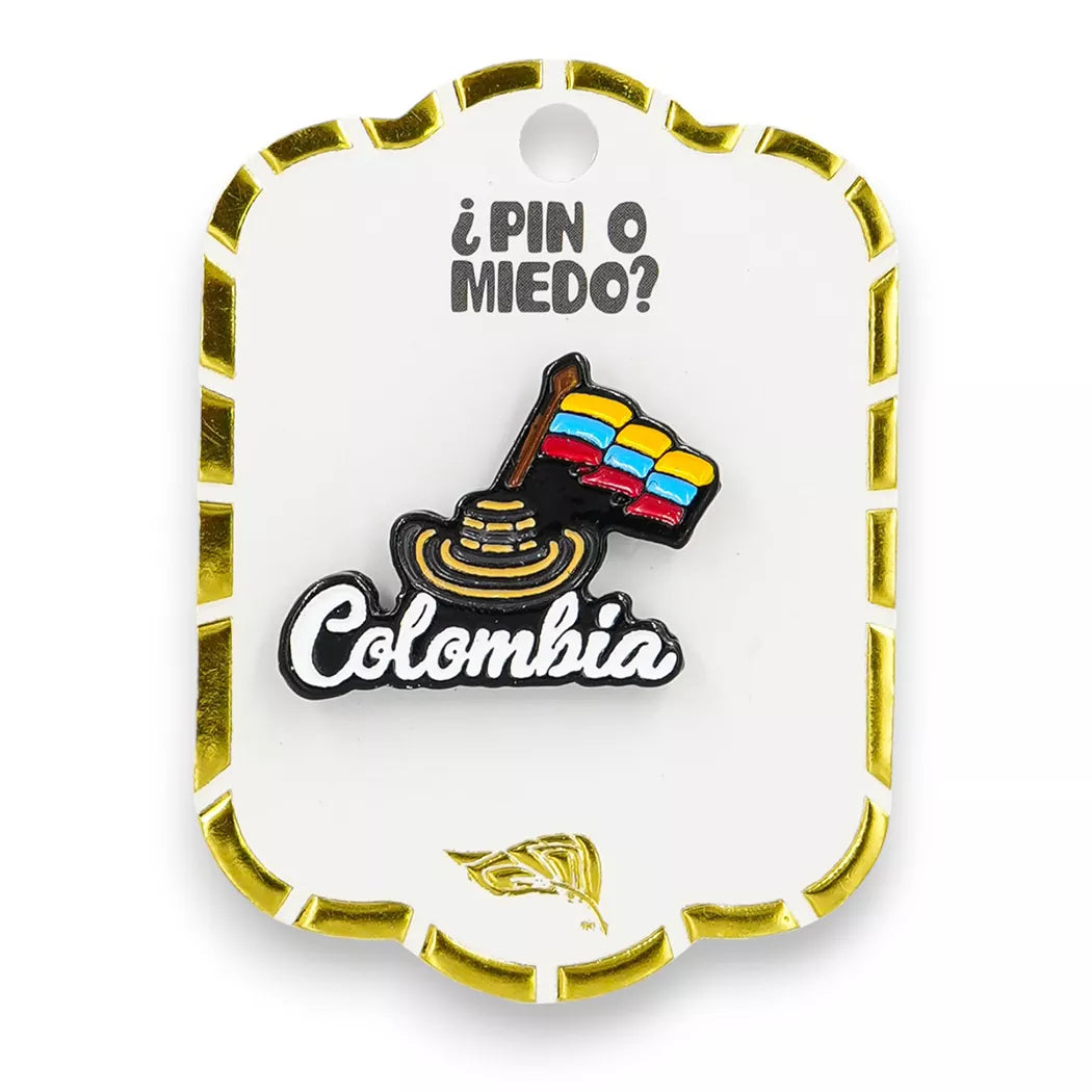 Pin metálico Colombia