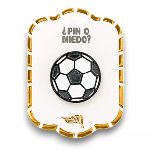 Pin metálico Pelota de Fútbol