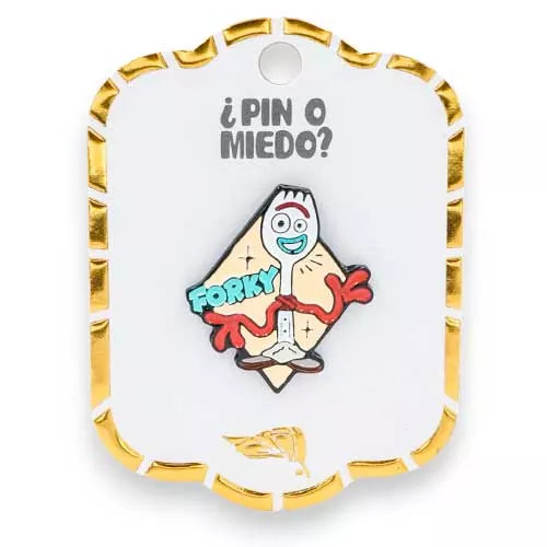 Pin metálico Forky