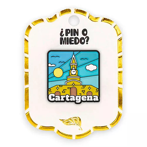 Pin metálico Torre del Reloj Cartagena