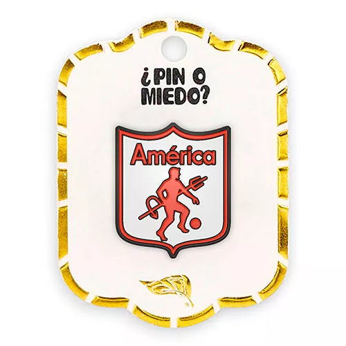 Pin metálico américa de Cali