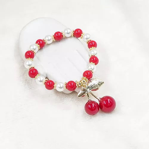 Pulsera red collection cherry elastic