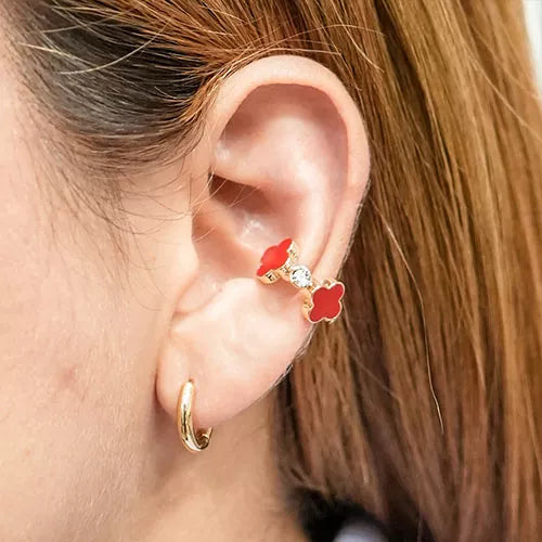 Ear cuff clover tutti