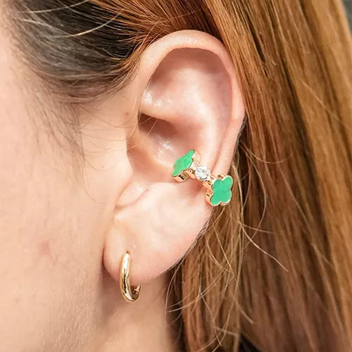 Ear cuff clover tutti