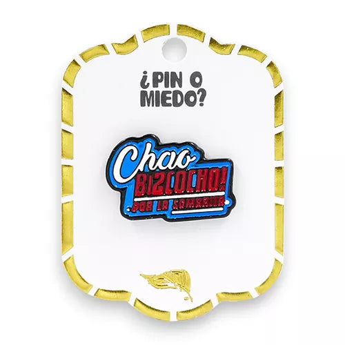 Pin metálico Chao bizcocho