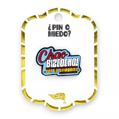 Pin metálico Chao bizcocho