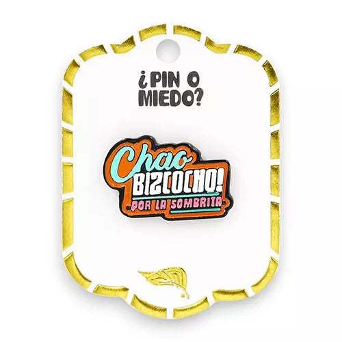 Pin metálico Chao bizcocho