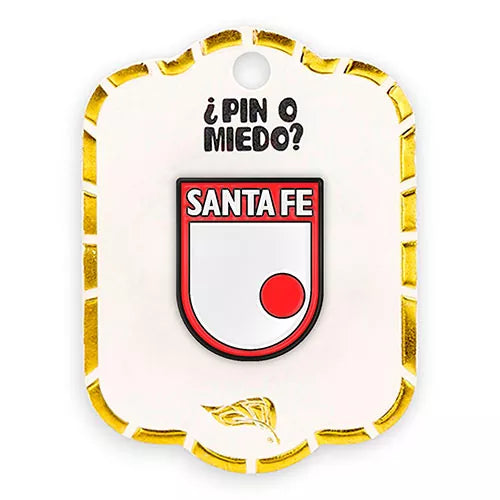 Pin metálico Santa fe