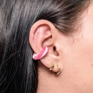 Ear cuff XL spiral line