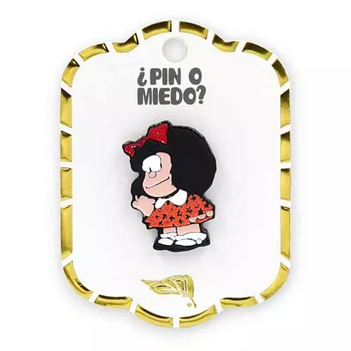 Pin metálico Mafalda ref 2